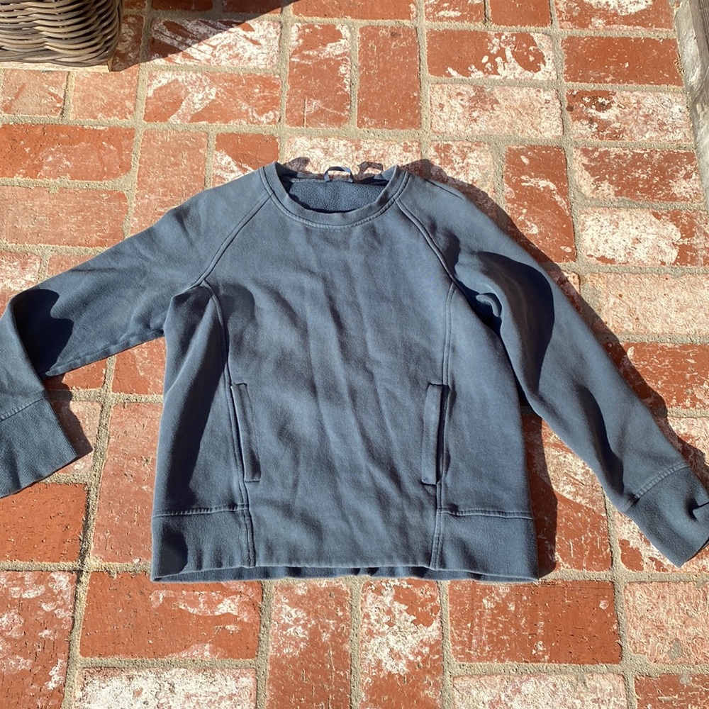 Lululemon 4 sweatshirt blue